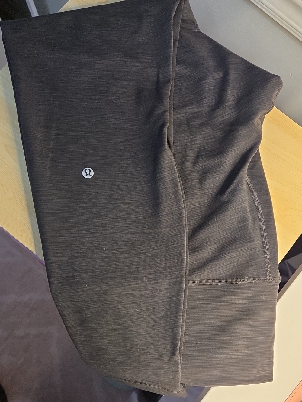 lululemon athletica Dark Charcoal High-Rise Leggings Wunder Under